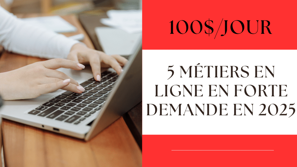 metiers en ligne