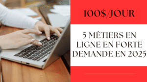 metiers en ligne